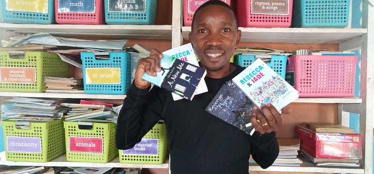 Dyslexia friendly books for children in Rwanda