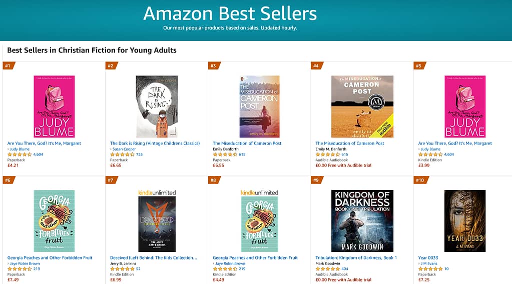 Amazon co uk Best Sellers