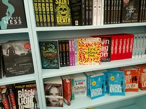 Rebecca and Jade: Choices in the Hay Festival Bookshop